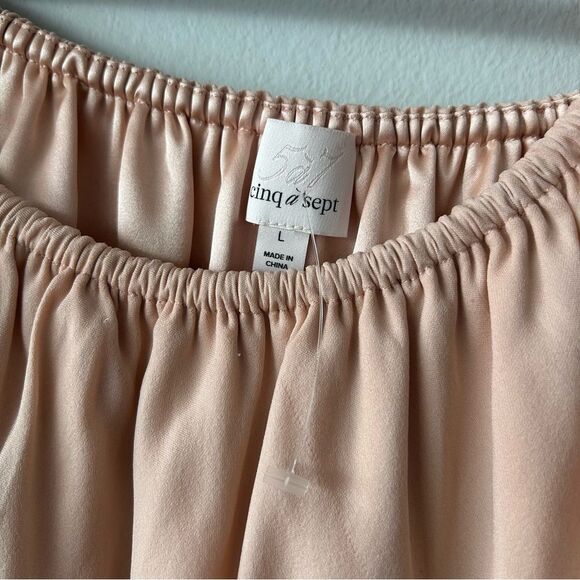 Cinq à Sept Blush Silk Layered Blouse - Picture 2 of 16